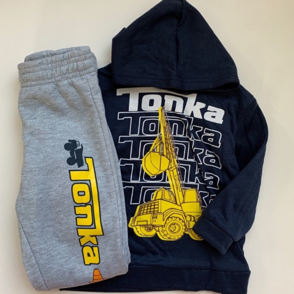 Sweat pants and hoodie